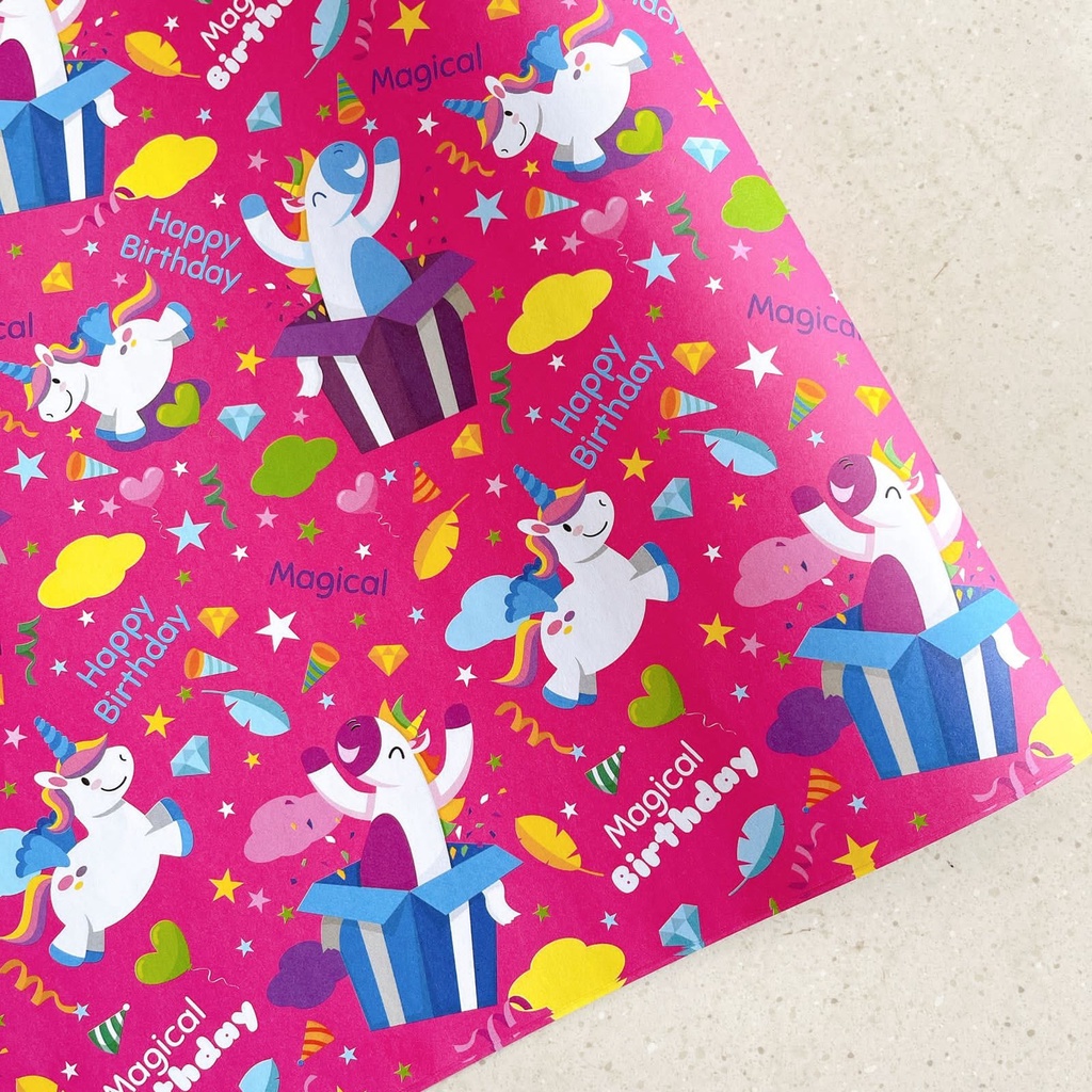 

Kertas kado pink happy birthday