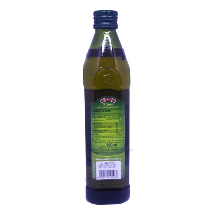 

vd2011c Borges Extra Virgin Olive Oil Minyak Zaitun 500 Ml Fsfs201