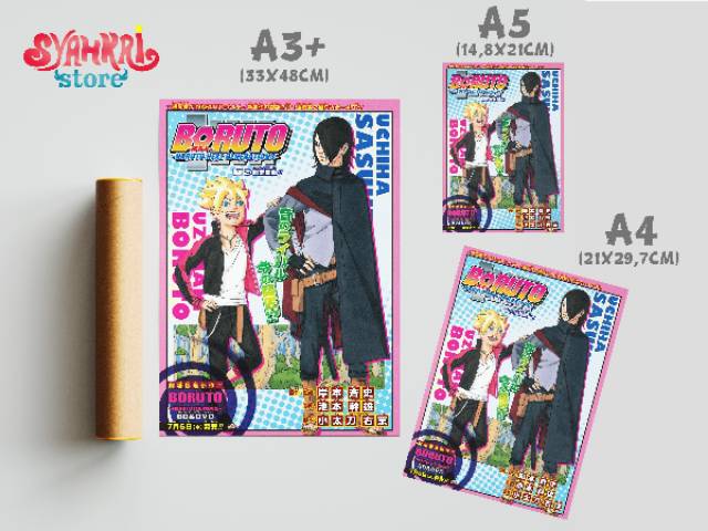 POSTER BORUTO CHAPTER 1-9-1