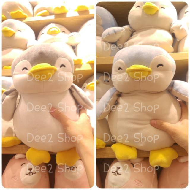 Miniso Small Penguin Plush Toy Boneka Pinguin Kado Hadiah Anak Kecil