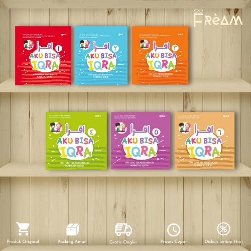 Aku Bisa Iqra 1-6 by K.H.As'ad Humam