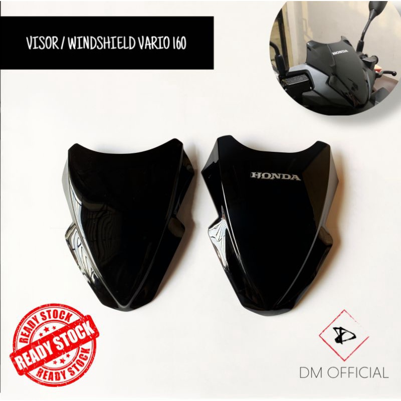 VISOR VARIO 160 ABS • WINDSHIELD / WINDSCREEN / TAMENG VARIO 160 ORIGINAL HONDA