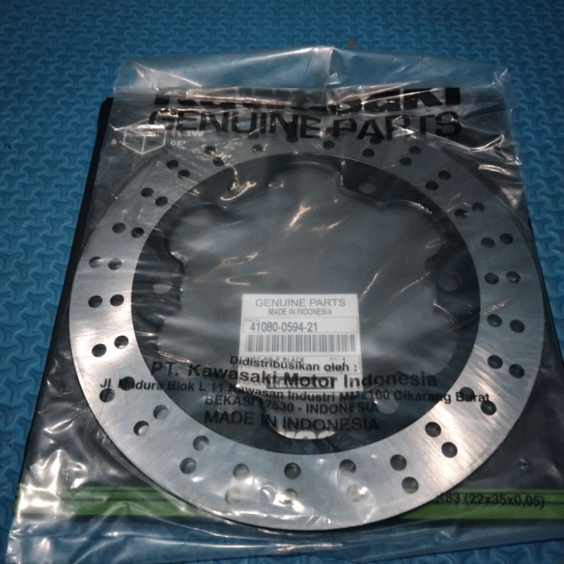 Piringan cakram disc belakang ninja rr new PNP rr old original Kawasaki 41080-0594-21