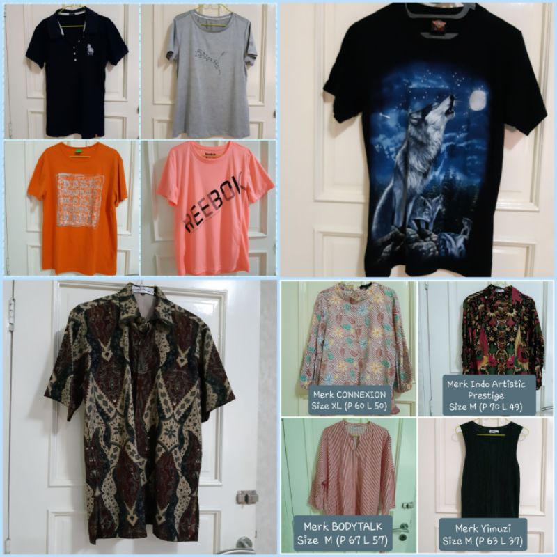 Pakaian Second Pria Wanita Murah Pakaian Preloved Pakaian Bekas