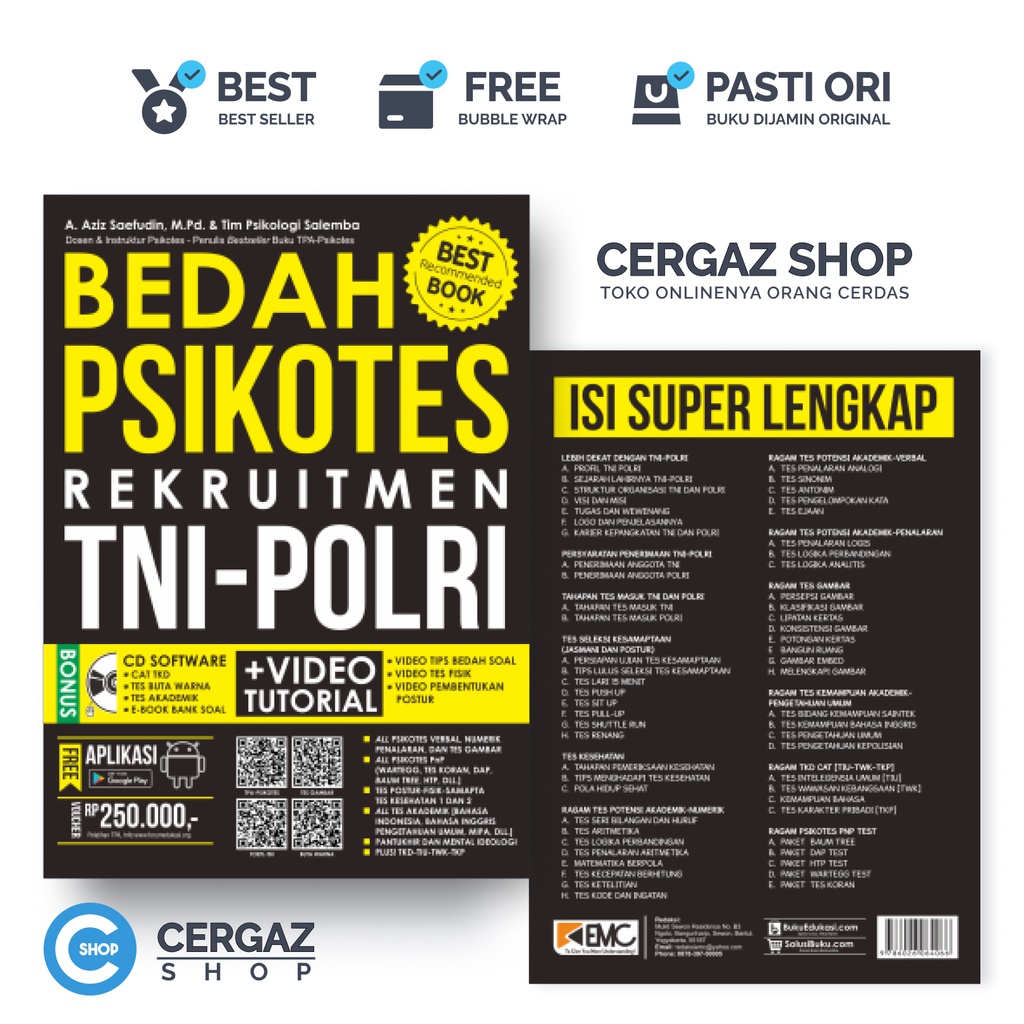 BEDAH PSIKOTES REKRUITMEN TNI POLRI