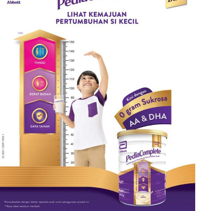 

BISA COD Pediasure Complete Vanila 850 gram (1-10 Tahun) kemasan Baru