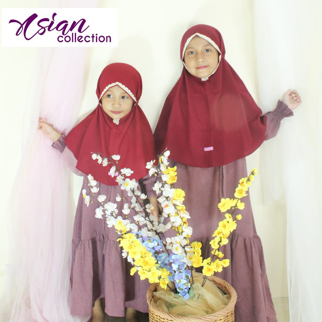 [MUM] ASIAN COLLECTION HIJAB ANAK PEREMPUAN MUMTAZA SERIES