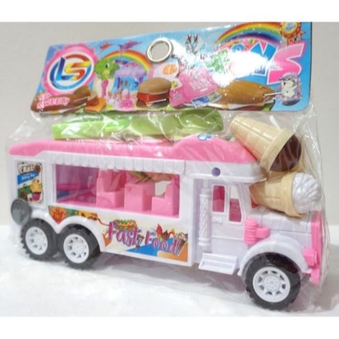MAINAN ANAK MOBIL ES KRIM / ICE CREAM SHOP SET LI 10 / LI10 MURAH