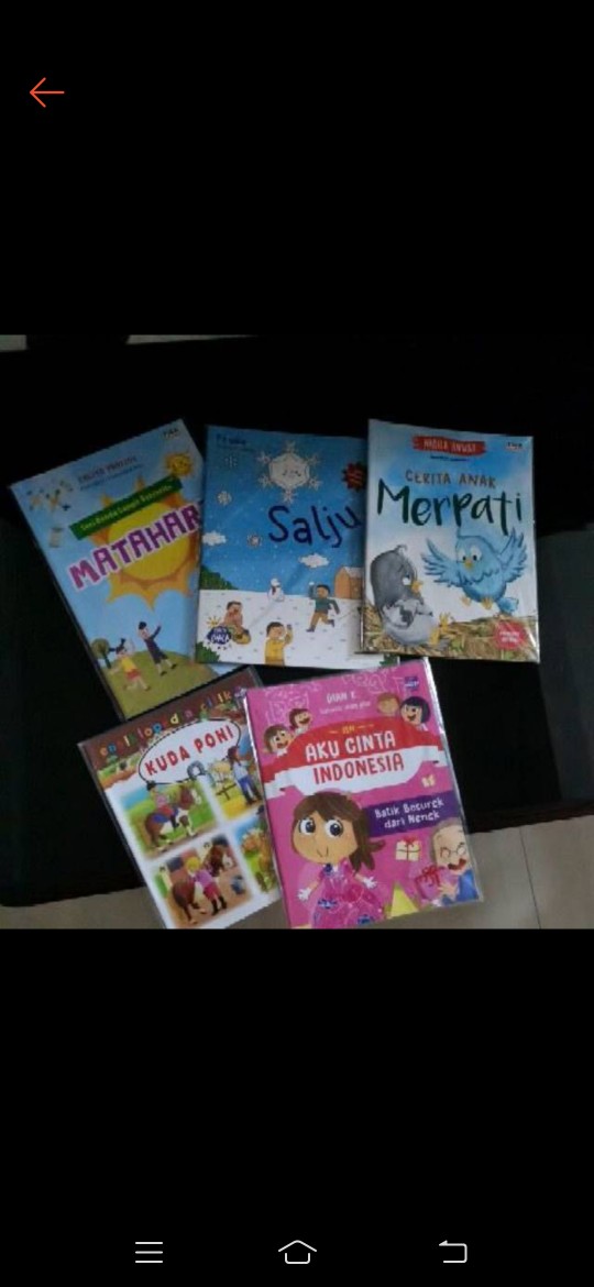 Seri Aku Cinta Indonesia: Wayang/topeng/lampion/batik