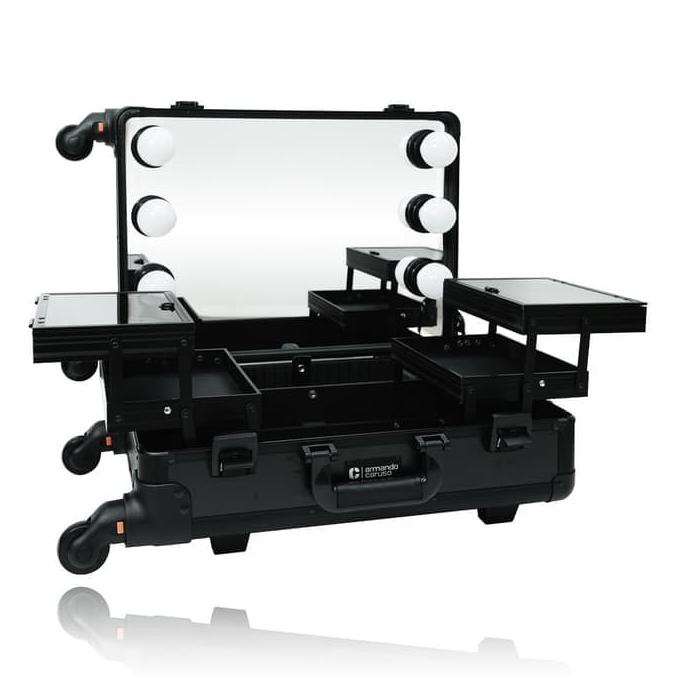Koper Makeup Armando Caruso 9556 BLACK Cabin Beauty Case