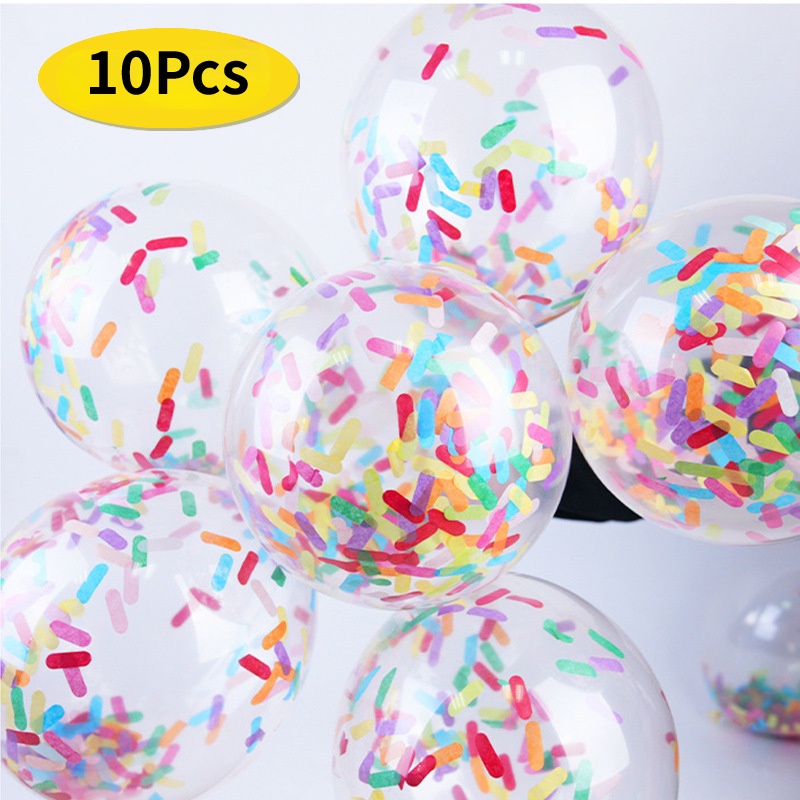 10pcs Balon Panjang Bahan Latex Untuk Dekorasi Pesta Pernikahan