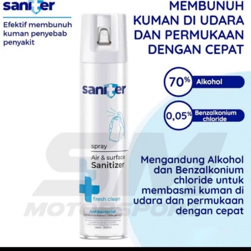 saniter sanitaizer spray 400ml