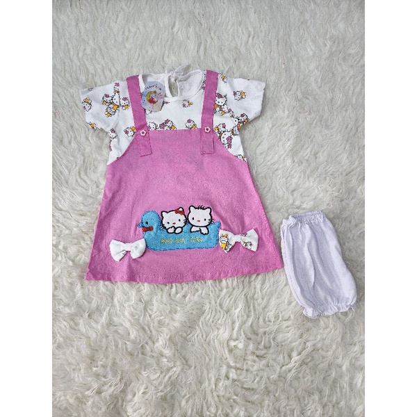 baju bayi perempuan dress baby girl sb8