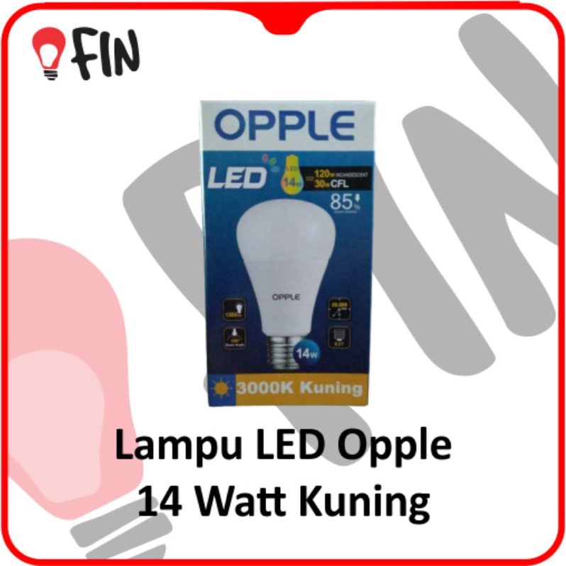 Lampu LED Opple 14 Watt Kuning