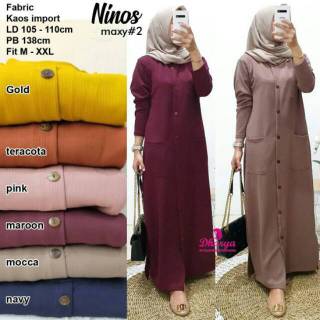 CLODY MAXY BY ALFASHION NINOS MAXY 3 Gamis  kaos  