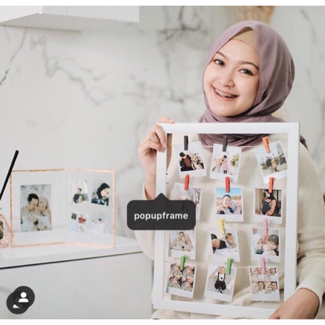 Photo polaroid / foto gantung / Foto Tumblr / bingkai polaroid