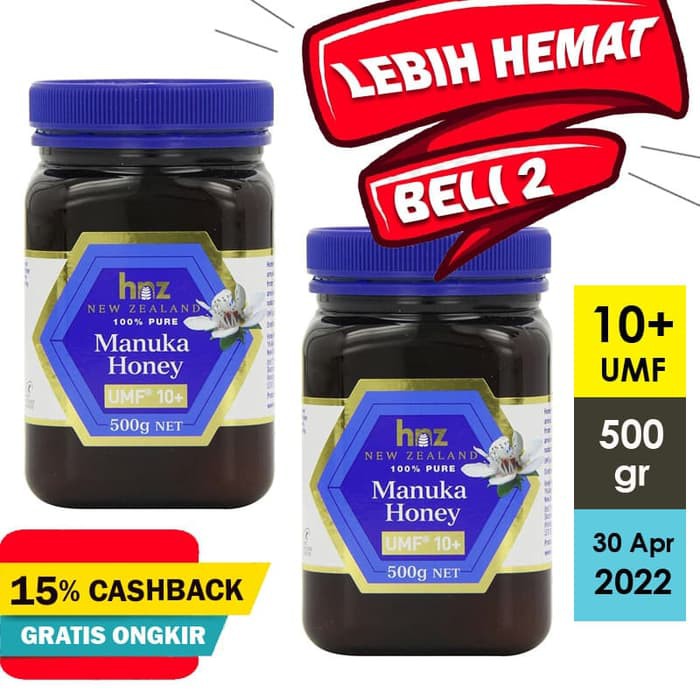 

Madu HNZ Manuka Honey UMF 10+ 500gr - MMD2651