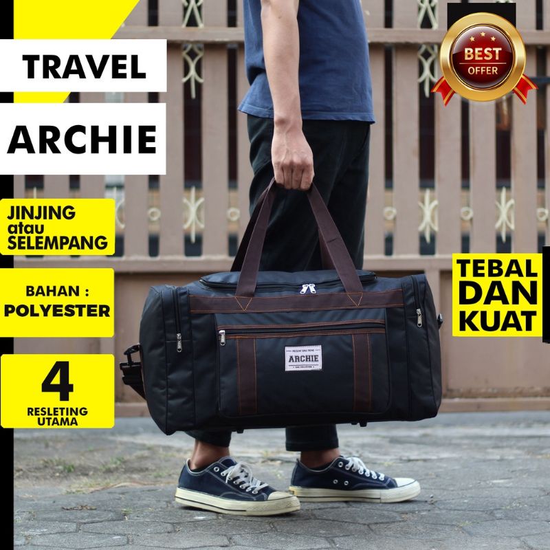 A232 big travel bag tas mudik liburan brand archie & anello