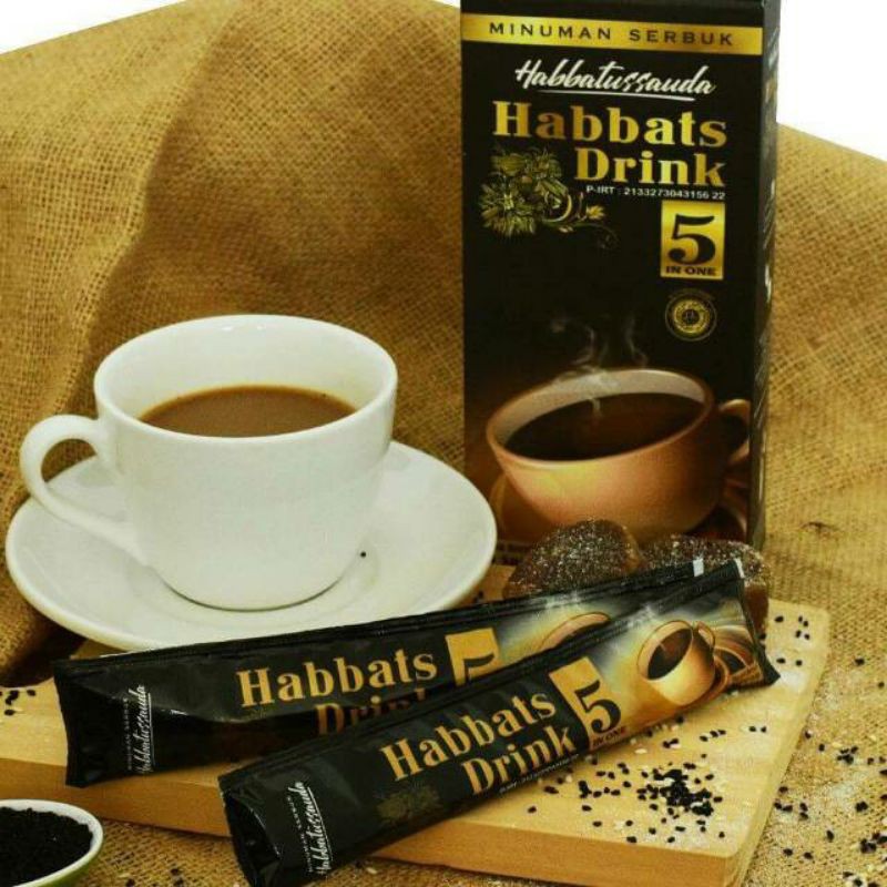 

Minuman Serbuk Habbatussauda HABBATS DRINK 5 in 1