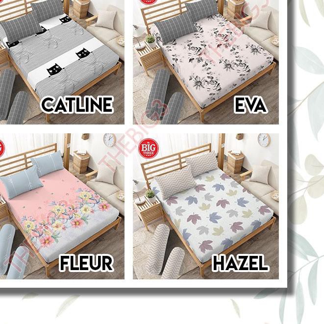 ☃ KINTAKUN Sprei 180x200 / 160x200 Hazel Isaac Kenzo Nikita Eva Aurelia Zirafa Bunny - KING 180 160