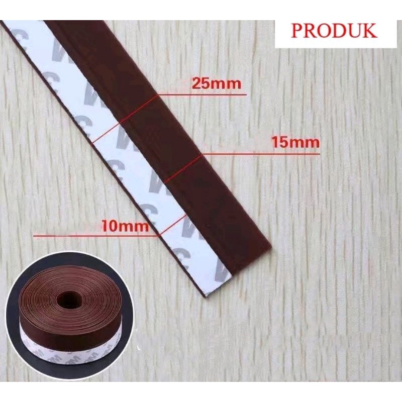 PENUTUP CELAH LUBANG PINTU DOOR SEAL ANTI DEBU BOTTOM SEAL ANTI KECOA SERANGGA PENGHALANG UDARA AC DEBU DOOR STRIP TAPE