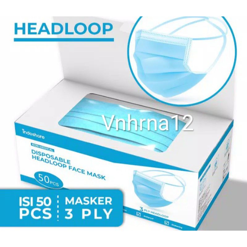 Masker 3ply non medis