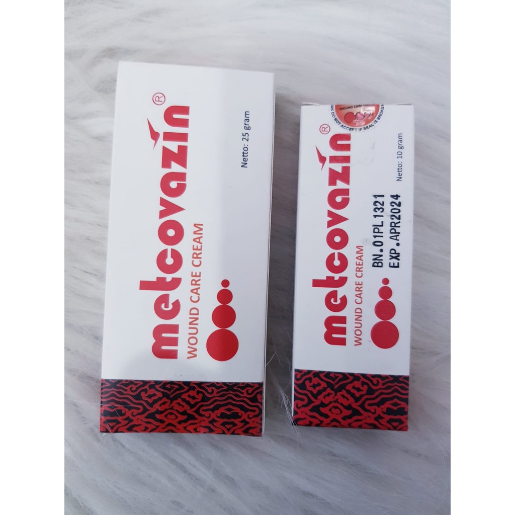 METCOVAZIN WOUND CARE CREAM MERAH