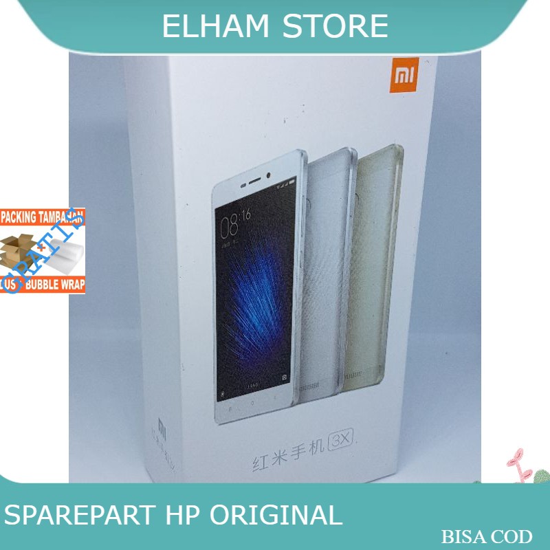 

KOTAK DUSBOX KARDUS BOX DUS XIAOMI REDMI 3X BAWAAN ASLI