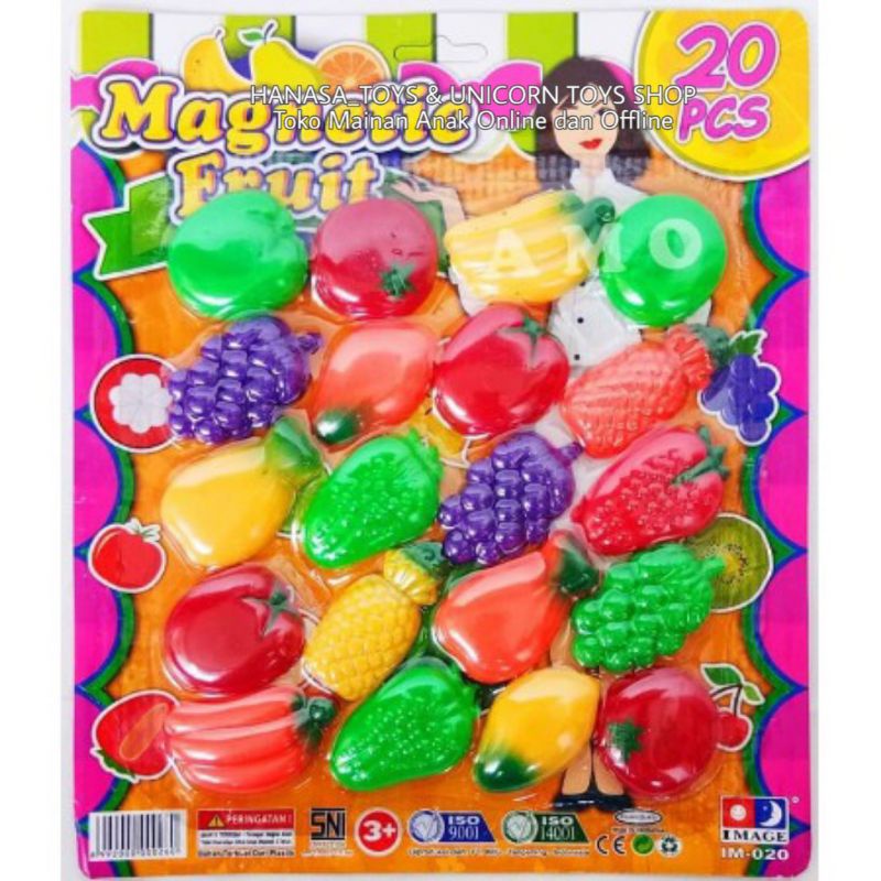 Magnet Kulkas buah atau magnet kulkas bentuk buah atau hiasan kulkas