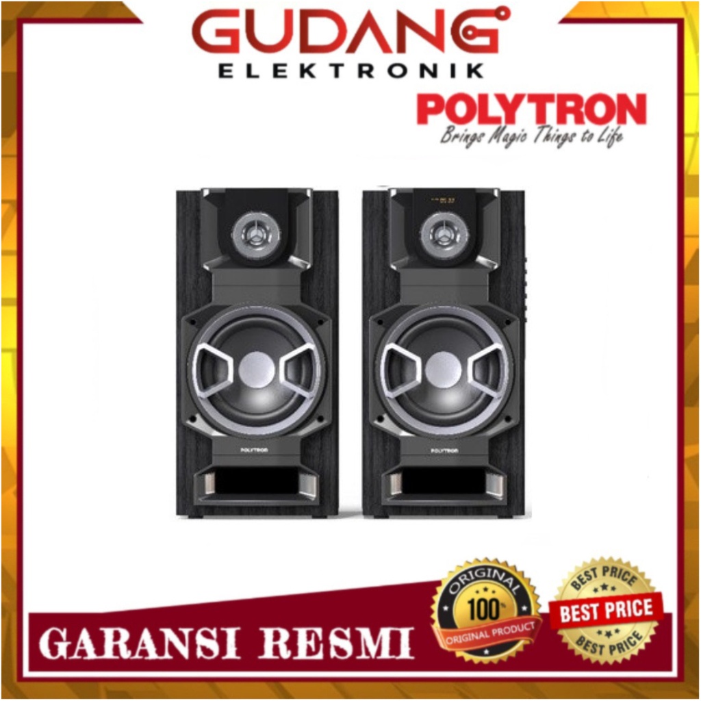 SPEAKER AKTIF POLYTRON PAS 8E10 SPEAKER PORTABLE POLYTRON PAS-8E10