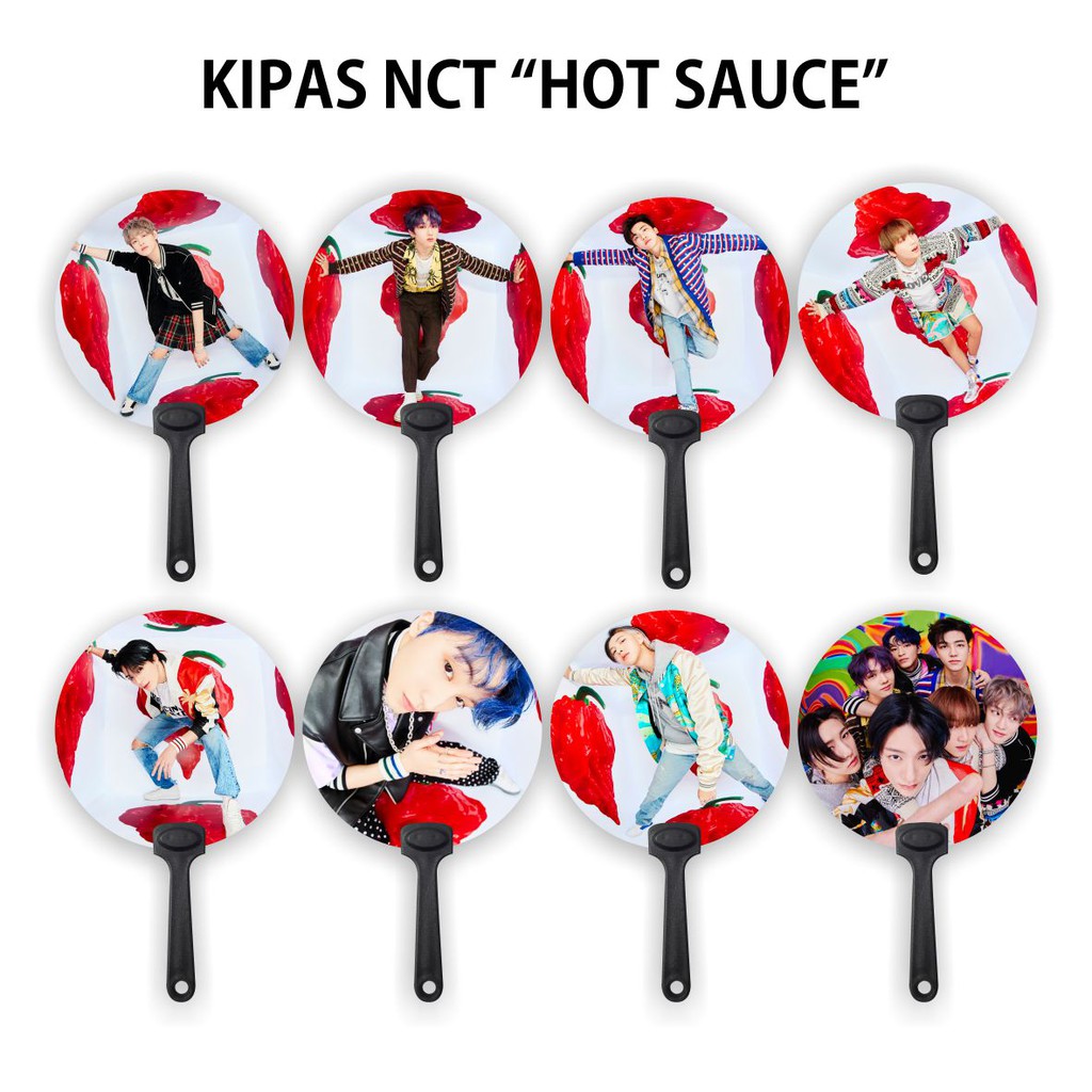 (READY STOCK) KIPAS TANGAN / HANDFAN NCT HOT SAUCE