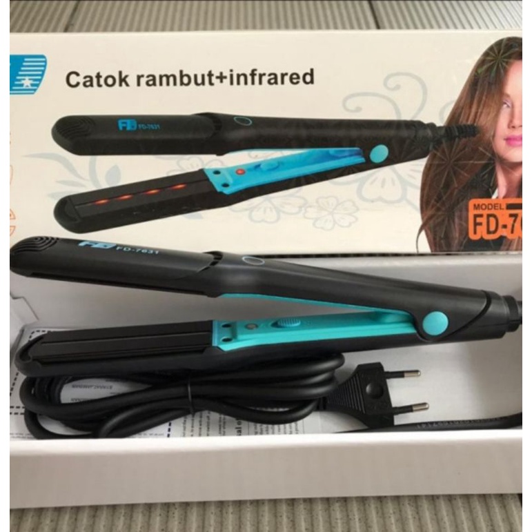 catok rambut fd 7631pelurus rambut fd7631