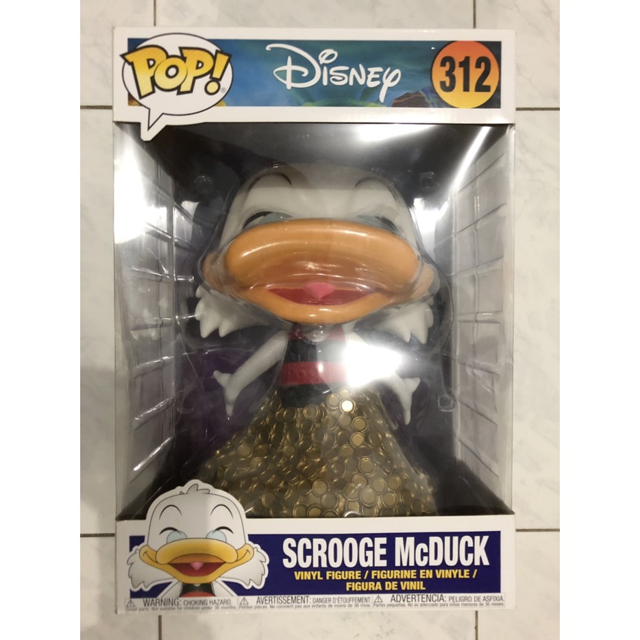 scrooge mcduck funko pop 10 inch