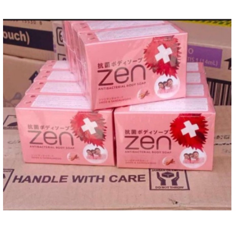 Sabun Batang 60gr Zen [Bended 4pcs] Lengkap