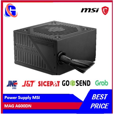 POWER SUPPLY MSI MAG A600DN 600W 80 PLUS