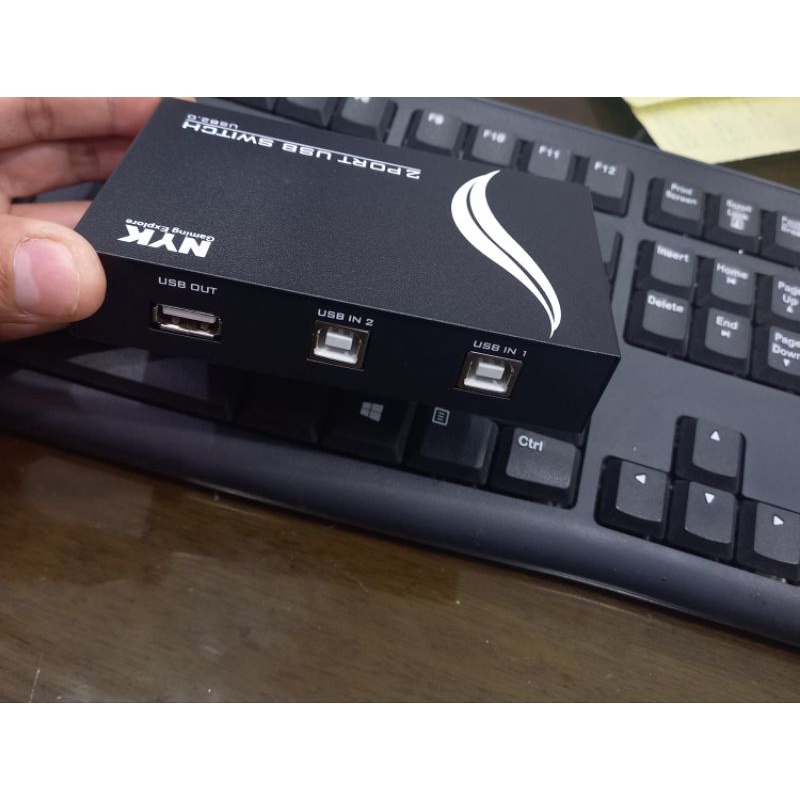 Data switch usb/switch printer 2 port manuwal