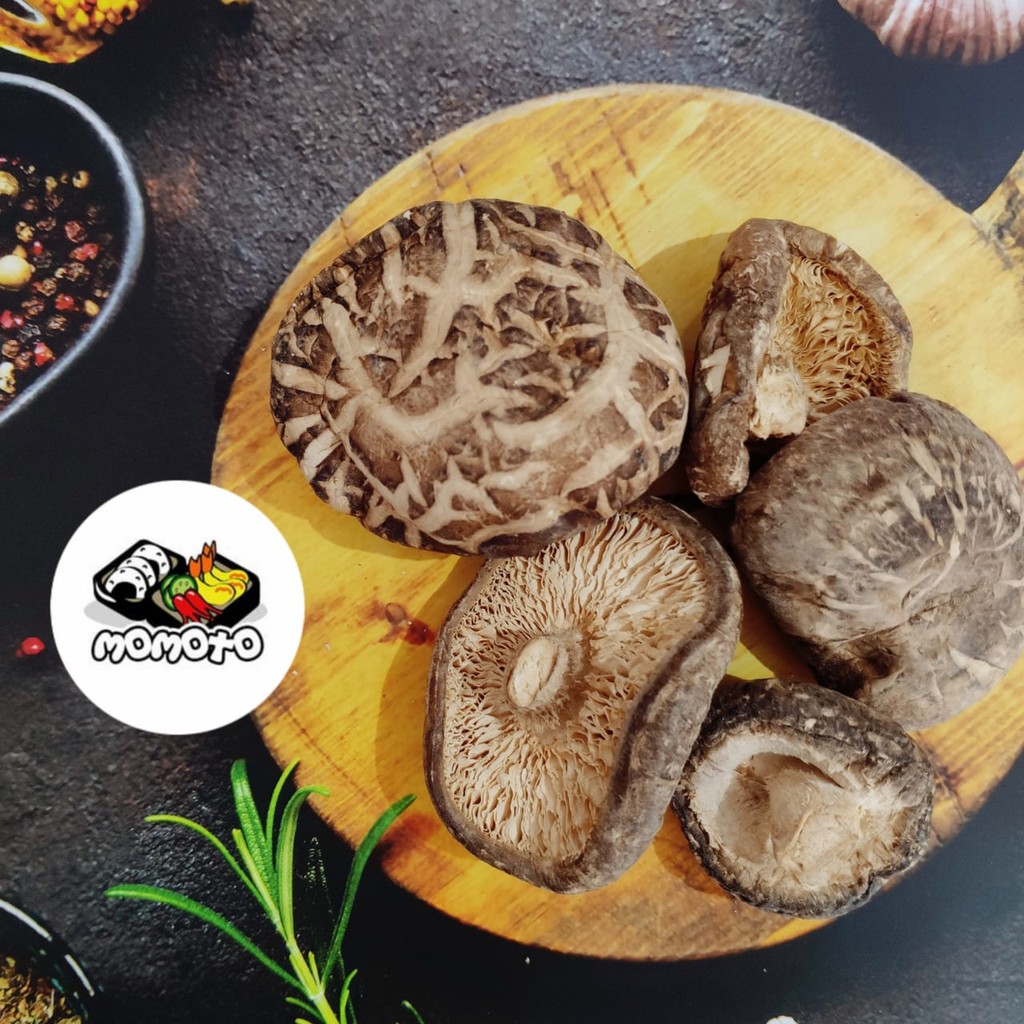 

TERMURAH! Jamur Shitake/Grade A jamur payung kering/ Hioko/ Siangku Asli Import dried mushroom