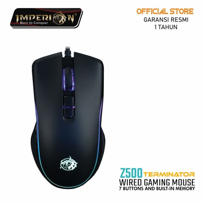 IMPERION Z500 TERMINATOR WIRED GAMING MOUSE RGB