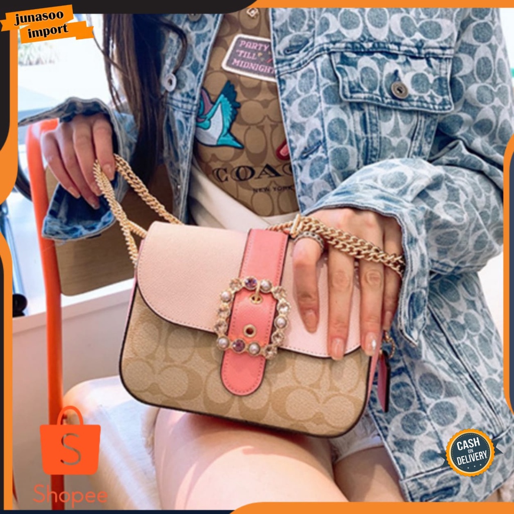 7.7 TAS CEWEK JAKARTA KEKINIAN 5098 TAS SELEMPANG WANITA TAS WANITA IMPORT MURAH TAS FASHION