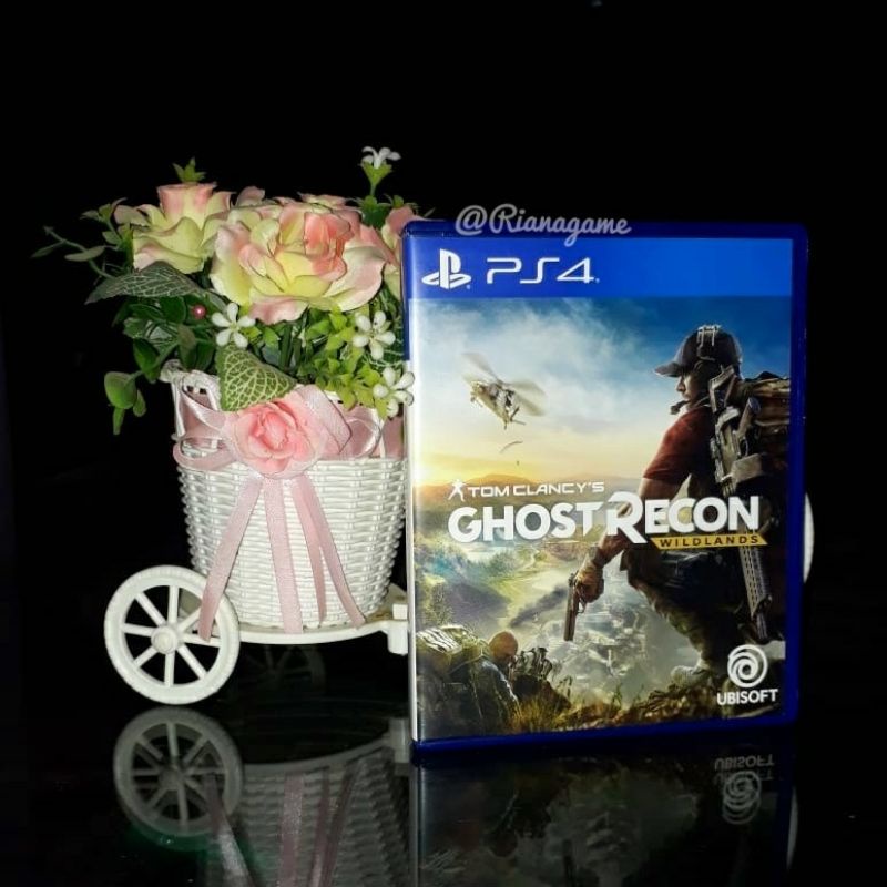 BD PS4 Kaset PS4 Ghost Recon Wildlands Game CD PS 4 Original Bekas Second