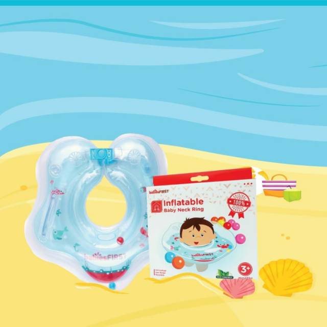BABIESFIRST INFLATABLE BABY NECK RING