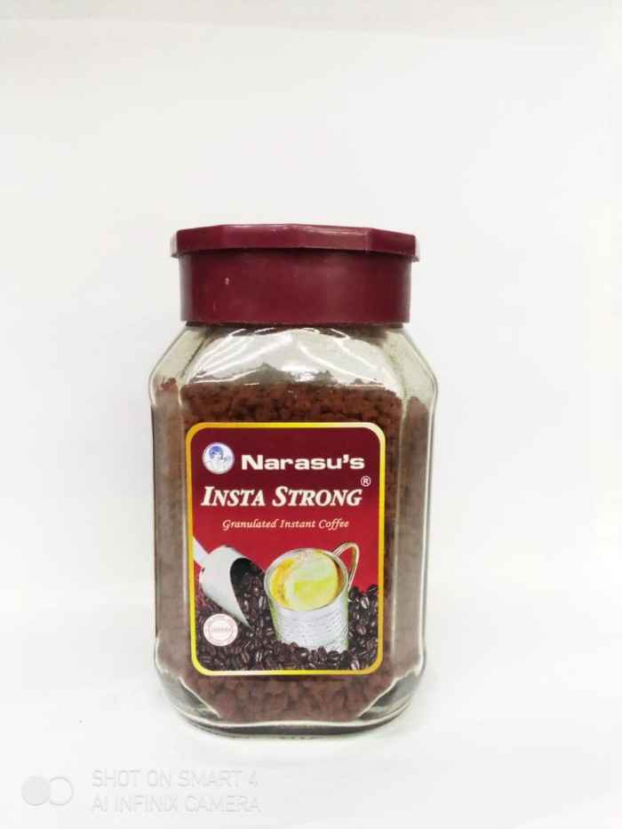 

NARASUS PURE INSTANT / INSTA STRONG COFFEE 100GR ( BOTTLE )