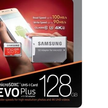 Samsung MicroSDHC 100MB/s EVO PLUS WITH ADAPTER 32G/64/128/256GB - 32GB