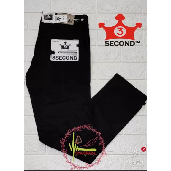 PAKET USAHA 3SECOND CHINO PANJANG isi 6psc