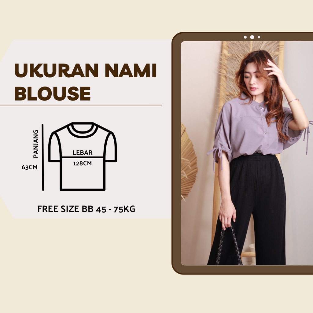 Baju Wanita | Atasan Wanita Nami Blus Blouse