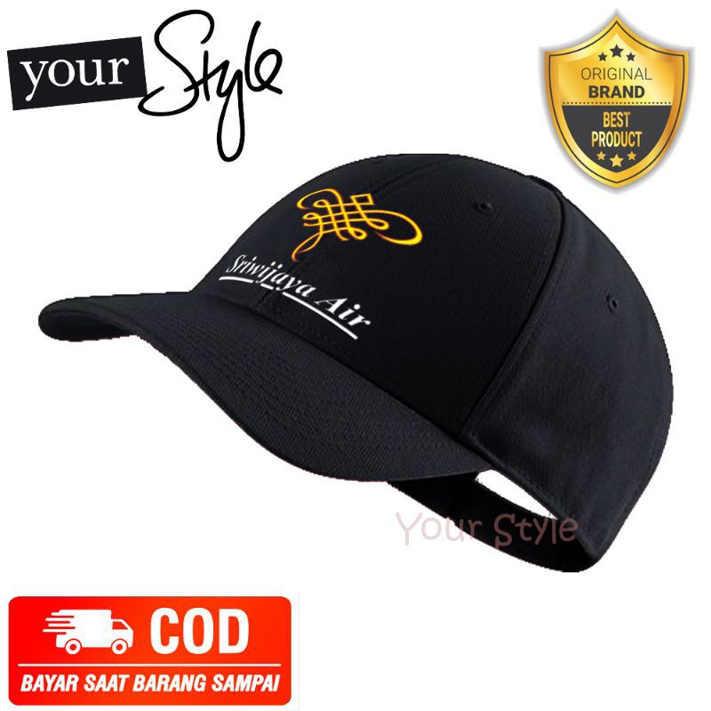 Topi Baseball Sriwijaya Air