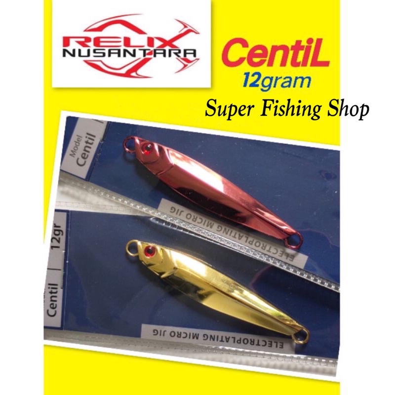 Metal Jig Relix Nusantara Centil 12gr