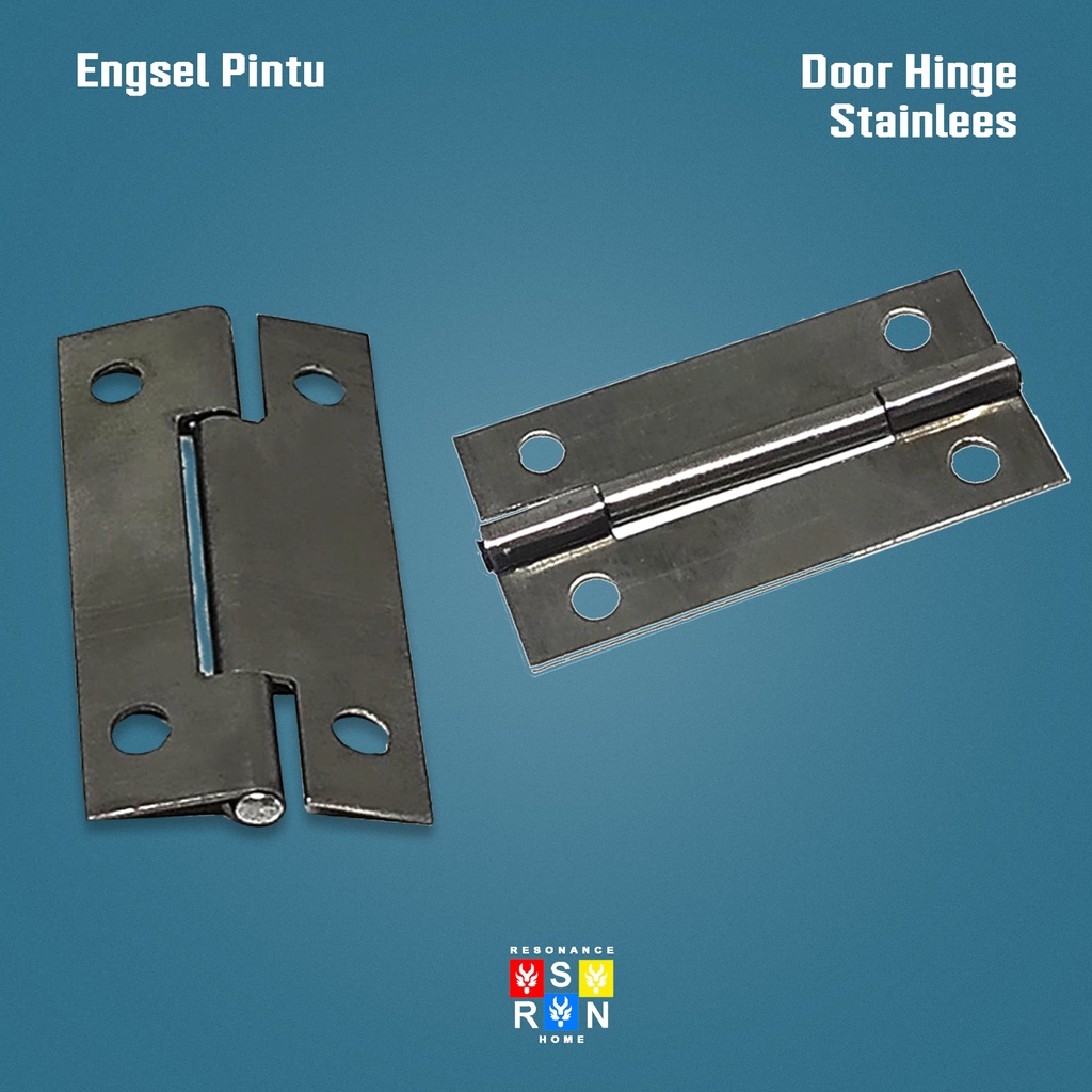 Engsel Kupu Plat Besi 2 Inci Hinges Resonance Home