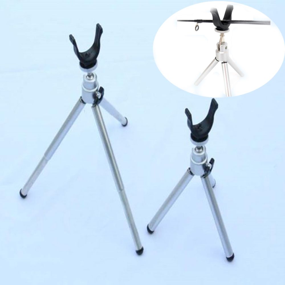 Row Stand Holder / Dudukan Joran Pancing Teleskopis Model Lipat Aneka Warna Untuk Musim Dingin