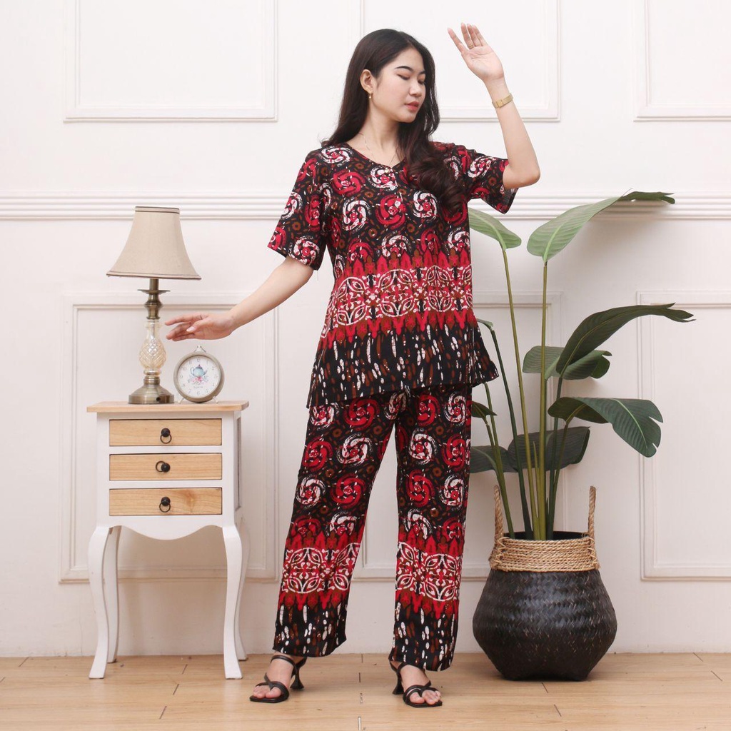 Setelan Cp SHAKEELA Baju Tidur Setelan Import